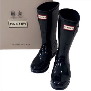 NWT Original Short Gloss Hunter Boots